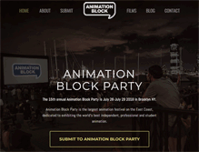 Tablet Screenshot of animationblock.com
